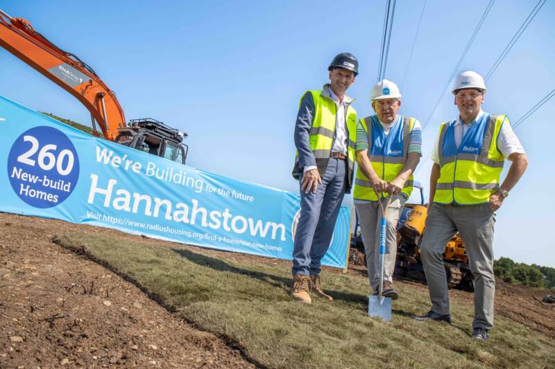 Hannahstown Sod Cutting