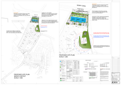 1 proposed site block plan